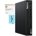 thumbnail image 1 of Lenovo ThinkCentre M70q Gen 4 Home/Business Mini Desktop (Intel i7-13700T 16-Core, Intel UHD 770, 64GB RAM, 256GB PCIe SSD, Wifi, Win 11 Pro) with Microsoft 365 Personal , Dockztorm Hub, 1 of 7