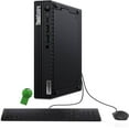 thumbnail image 1 of Lenovo ThinkCentre M70q Gen 4 Tiny 1L Business Desktop 13th Gen Intel 10 Core i5 13400T 16GB RAM 512GB PCIE SSD WiFi 6 RJ45 Windows 11 Pro, 1 of 7