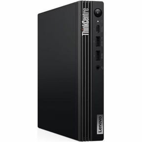 Lenovo ThinkCentre M70q Gen 5 12TD001QUS Desktop Computer - Intel Core i5 14th Gen i5-14500T - vPro Technology - 16 GB - 512 GB SSD - Tiny - Black - Intel Q670 Chip - Windows 11 Pro - Intel UHD Gra...