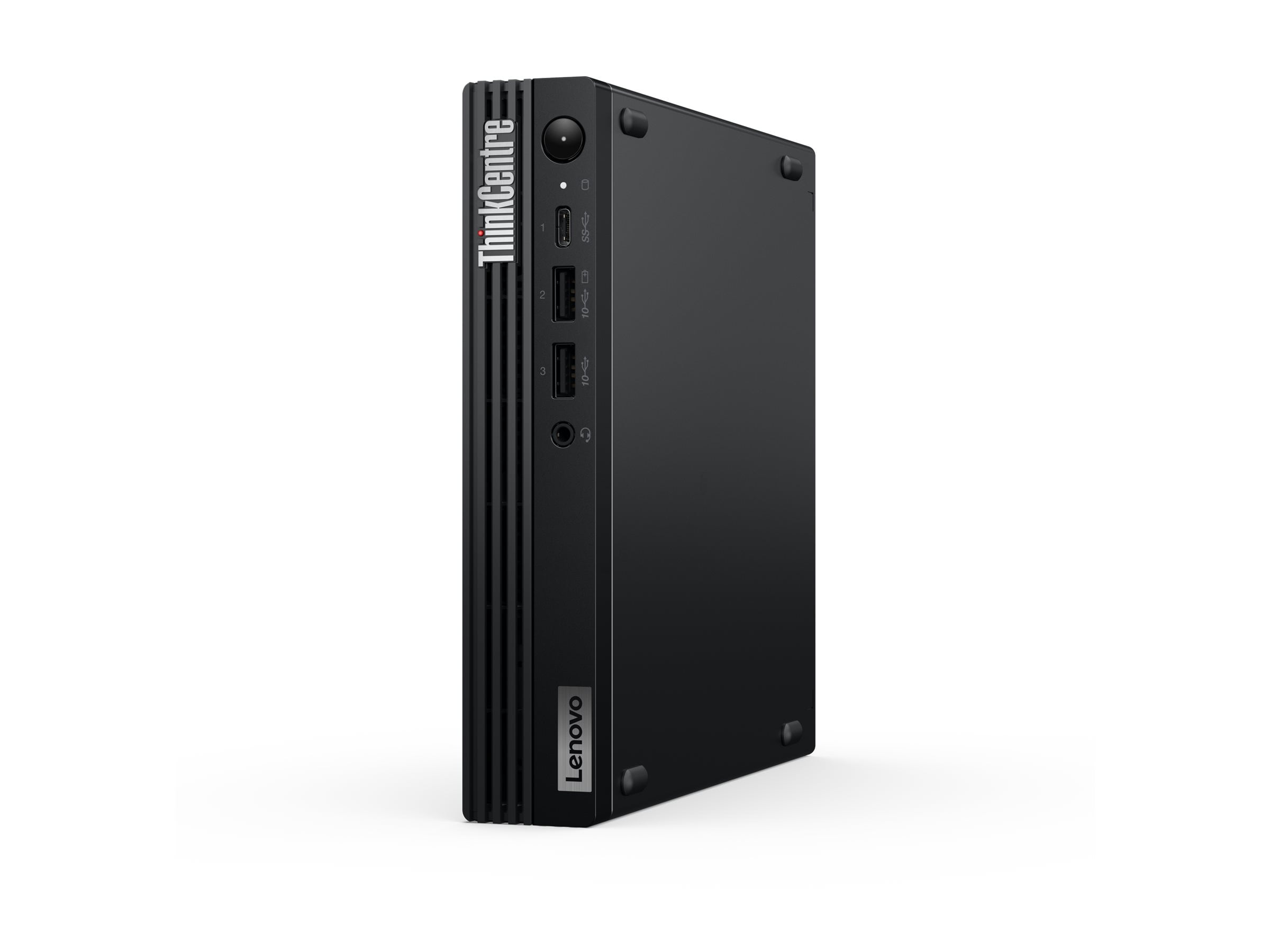Lenovo ThinkCentre M70q Gen 5 12TD001SUS Desktop Computer, Intel Core i7 14th Gen i7-14700T, vPro Technology, 32 GB, 1 TB SSD, Tiny, Black