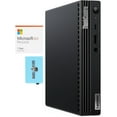 thumbnail image 1 of Lenovo ThinkCentre M70q Tiny Home & Business Mini Desktop (Intel i3-10100T 4-Core, Intel UHD 630, 16GB RAM, 1TB PCIe SSD + 1TB HDD (2.5), Wifi, Win 10 Pro) with Microsoft 365 Personal , Hub, 1 of 7