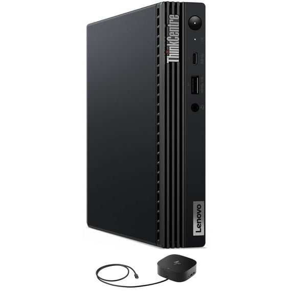 Lenovo ThinkCentre M70q Tiny Home/Business Mini Desktop (Intel i3-10105T 4-Core, Intel UHD 630, 16GB RAM, 1TB PCIe SSD, Wifi, USB 3.2, Win 11 Home) with G2 Universal Dock