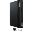 thumbnail image 1 of Lenovo ThinkCentre M70q Tiny Home/Business Mini Desktop (Intel i3-10105T 4-Core, Intel UHD 630, 8GB RAM, 128GB PCIe SSD, Wifi, USB 3.2, Win 11 Home) with G5 Essential Dock, 1 of 7