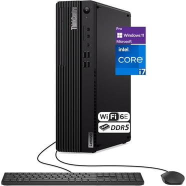 Lenovo ThinkCentre M70s Gen 5 - SFF - Intel Core i7-14700 vPro - 2.1GHz- DDR5-64GB RAM - 1TB SSD - DVDRW - Intel UHD Graphics - WiFi 6 - Windows 11 Professional