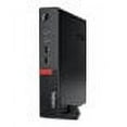 thumbnail image 1 of Lenovo ThinkCentre M710q 10MR - Tiny Core i5 7500T / up to 3.3 GHz - RAM 8 GB - SSD 256 GB - TCG Opal Encryption - HD Graphics 630 - Gigabit Ethernet - Win 10 Pro 64-bit - monitor: none - keyboard: US - black, 1 of 5