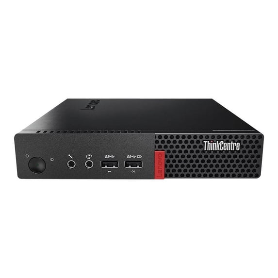 Lenovo ThinkCentre M710q 10MR - Tiny Core i5 7500T / up to 3.3 GHz - RAM 4 GB - HDD 500 GB - HD Graphics 630 - Gigabit Ethernet - Win 10 Pro 64-bit - monitor: none - keyboard: US - black - TopSeller