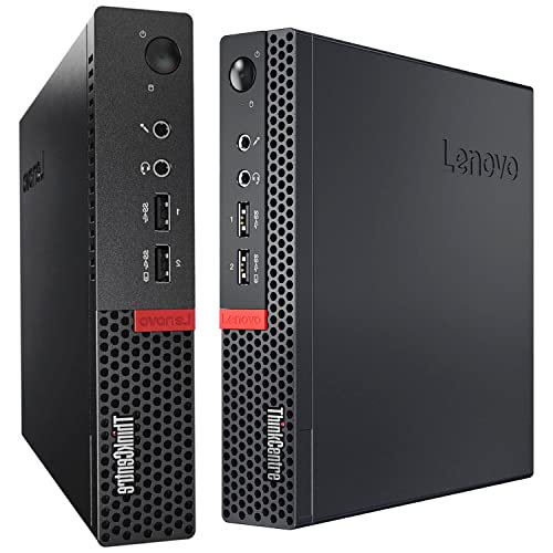 Lenovo ThinkCentre M710q Tiny Desktop Intel i5-7500T Up to 3.30GHz 32GB RAM  New 512GB NVMe SSD Built-in AX210 Wi-Fi 6E Bluetooth HDMI Wireless