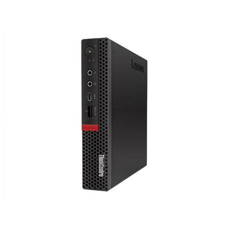 Lenovo ThinkCentre M720q 10T7 - Tiny - Core i3 8100T up to - RAM 4 GB - HDD  500 GB - UHD Graphics 630 - Gigabit Ethernet - 802.11a/b/g/n/ac, Bluetooth  ...