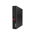thumbnail image 1 of Lenovo ThinkCentre M720q 10T7 - Tiny Core i7 8700T / up to 4 GHz - RAM 8 GB - SSD 256 GB - TCG Opal Encryption, NVMe - UHD Graphics 630 - Gigabit Ethernet - Win 10 Pro 64-bit - monitor: none - keyboard: US - black - Lenovo TopSeller, 1 of 10