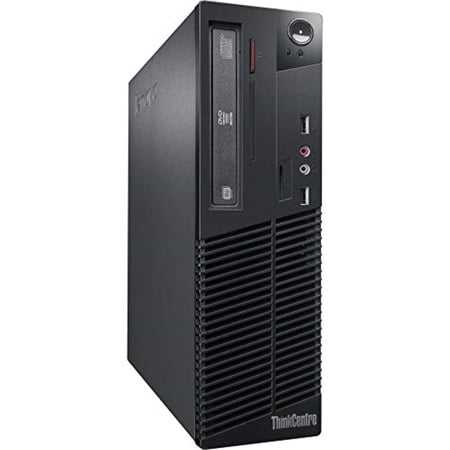 Lenovo ThinkCentre M72e Desktop Tower Computer, Intel Core i5, 8GB RAM, 500GB HD, Windows 10 Professional, Black