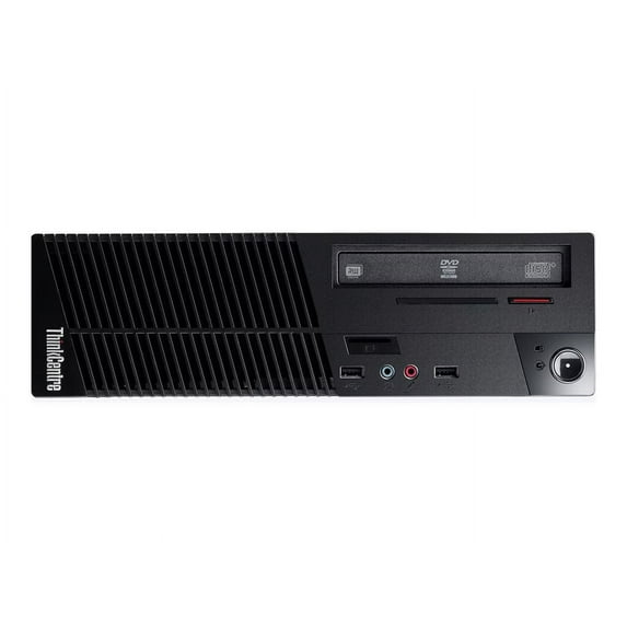 Lenovo ThinkCentre M73 10AY0020US Desktop Computer, Intel Core i5 i5-4570T Dual-core (2 Core) 2.90 GHz, 4 GB RAM DDR3 SDRAM, 128 GB Serial ATA/600 SSD, Tiny, Business Black