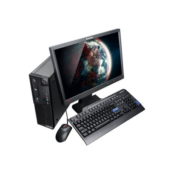 Lenovo ThinkCentre M73 10B6001SUS Desktop Computer, Intel Core i5 i5-4590 Quad-core (4 Core) 3.30 GHz, 4 GB RAM DDR3 SDRAM, 500 GB HDD, Small Form Factor, Business Black