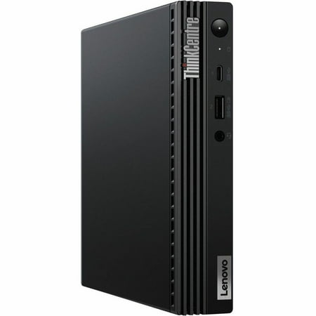 Lenovo ThinkCentre M75q Gen 2 11JN008BUS Desktop Computer - AMD Ryzen 3 PRO 5350GE Quad-core (4 Core) 3.60 GHz - 8 GB RAM DDR4 SDRAM M.2 PCI Express NVMe SSD - Tiny - Black - AMD PRO 500 Chip - Win...