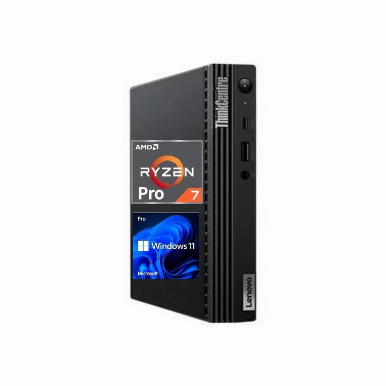 Lenovo ThinkCentre M75q Gen 2 Tiny,AMD Ryzen 7 Pro 5750GE,16 GB