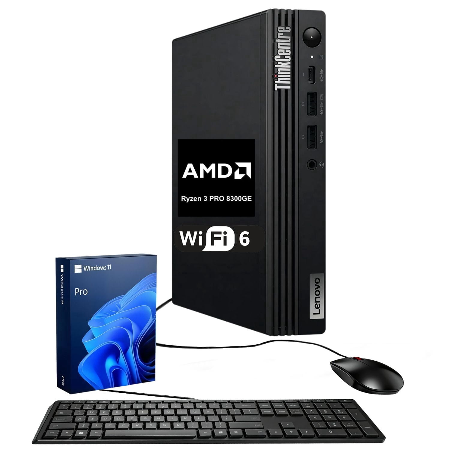 Lenovo - IdeaCentre 3 Desktop - Intel Core i5-14400 - 8GB Memory