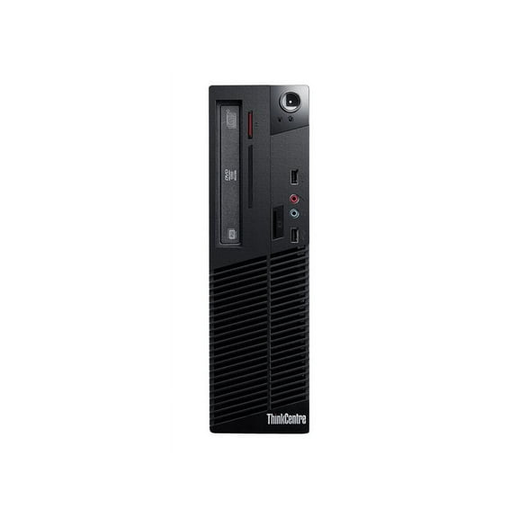 Lenovo ThinkCentre M79 10CV0003US Desktop Computer, AMD A-Series A4-6300B, 4 GB, 500 GB HDD, Small Form Factor, Business Black