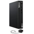 thumbnail image 1 of Lenovo ThinkCentre M80q-2 Home/Business Mini Desktop (Intel i5-10500T 6-Core, Intel UHD 630, 16GB RAM, 256GB PCIe SSD + 1TB HDD (2.5), Win 11 Pro) with G2 Universal Dock, 1 of 7