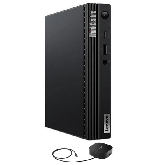 Lenovo ThinkCentre M80q-2 Home/Business Mini Desktop (Intel i5-10500T 6-Core, Intel UHD 630, 64GB RAM, 2TB PCIe SSD + 2TB HDD (2.5), Wifi, Win 10 Pro) with G2 Universal Dock