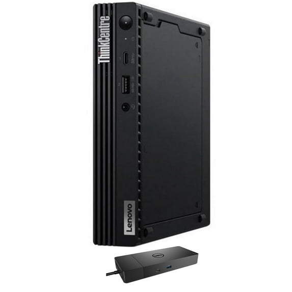 Lenovo ThinkCentre M80q Home/Business Mini Desktop (Intel i5-10500T 6-Core, Intel UHD 630, 32GB RAM, 1TB PCIe SSD, Wifi, HDMI, Bluetooth, Win 11 Pro) with WD19S 180W Dock