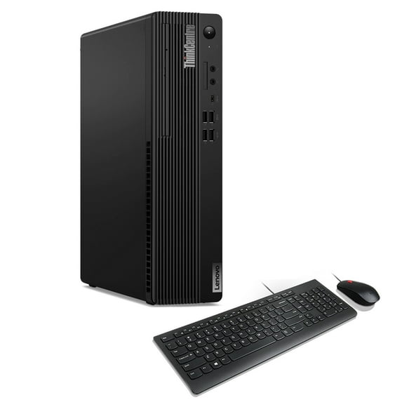Lenovo ThinkCentre M80s SFF School/Business Mini Desktop (Intel i5-10500 6-Core, Intel UHD 630, 16GB RAM, 256GB PCIe SSD + 2TB HDD (3.5), USB 3.2, HDMI, Display Port, Optical Drive, Win 10 Pro)