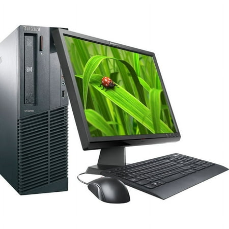 Lenovo ThinkCentre M82P Business Desktop Computer, Intel Core i5, 8GB RAM, 1TB HD, DVD-ROM, Windows 10 Pro, Black