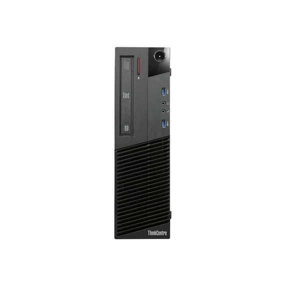 Lenovo ThinkCentre M83 10AM0009US Desktop Computer, Intel Core i3 4th Gen i3-4130 Dual-core (2 Core) 3.40 GHz, 4 GB RAM DDR3 SDRAM, 500 GB HDD, Small Form Factor, Business Black