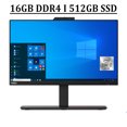 thumbnail image 1 of Lenovo ThinkCentre M90a 24 All-in-One Desktop Computer 23.8" FHD IPS Anti-Glare Display 10th Gen Intel Octa-Core i7-10700 Processor 16GB DDR4 512GB SSD Intel UHD Graphics 630 Webcam Win11 Pro Black, 1 of 7