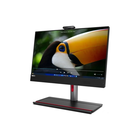 Lenovo ThinkCentre M90a Gen 5 12SH001PUS All-in-One Computer - Intel Core i7 14th Gen i7-14700 - vPro Technology - 32 GB - 1 TB SSD - 23.8" Full HD - Desktop - Black - Intel Q670 Chip - 1920 x 1080...