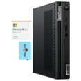 thumbnail image 1 of Lenovo ThinkCentre M90q Gen 2 Home & Business Mini Desktop (Intel i5-11500 6-Core, Intel UHD 750, 32GB RAM, 256GB SATA SSD, Wifi, USB 3.2, HDMI, Win 11 Pro) with Microsoft 365 Personal , Hub, 1 of 7