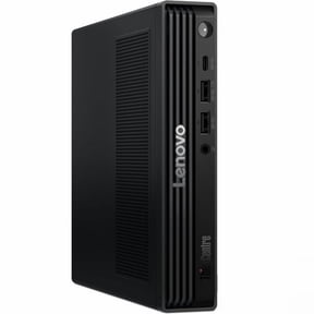 Lenovo ThinkCentre M90q Gen 6 13AC001XUS Desktop Computer - Intel Core Ultra 7 265 - 32 GB - 256 GB PCI Express NVMe 4.0 x4 SSD - Tiny - Black - Intel Q870 Chip - Windows 11 Pro - Intel DDR5 SDRAM ...
