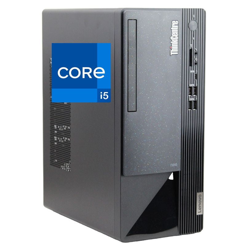 Lenovo ThinkCentre Neo 50T Gen 4 Tower Computer - Intel Core i5-12400 ...