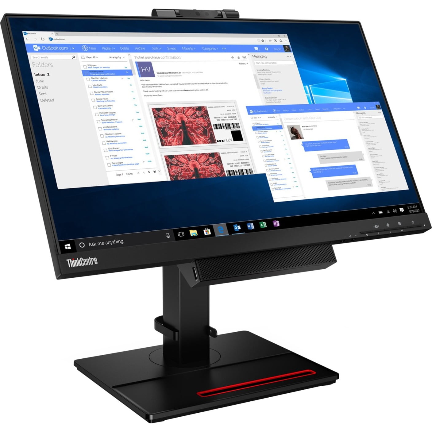 Lenovo ThinkCentre Tiny-In-One 22 Gen 4 21.5