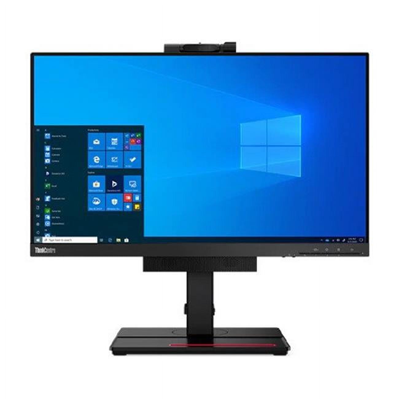 Lenovo ThinkCentre Tiny-in-One 24 Gen 4 23.8" Full HD 60Hz WLED LCD Monitor - 16:9 - Black - 24" Class - In-Plane Switching (IPS) Technology - 1920 x 1080-16.7 Million Colors - 250 Nit - 4 ms - image 1 of 10
