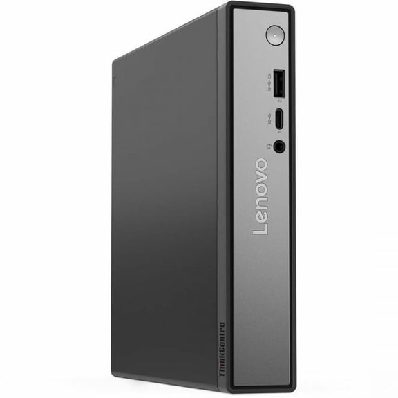 Lenovo ThinkCentre neo 50q QC 13C8000YUS Desktop Computer - Qualcomm Snapdragon X X1-26-100 - 16 GB - 256 GB SSD - Tiny - Eclipse Black - Qualcomm Chip - Windows 11 Pro - Qualcomm Adreno GPU LPDDR5...