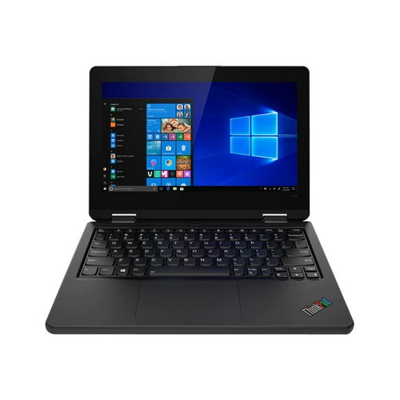 Lenovo ThinkPad 11.6" Touchscreen 2-in-1 Laptop, Intel Core M m3-8100Y, 4GB RAM, 256GB SSD, Windows 10 Pro, Black, 20SF0003US