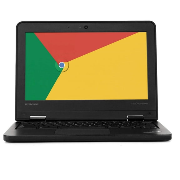 Restored Lenovo ThinkPad 11e Chromebook Laptop Computer, 11.6in High Definition Display, Intel Quad-Core Processor, 4GB RAM, 16GB Solid State Drive, Chrome OS, WiFi (Refurbished)