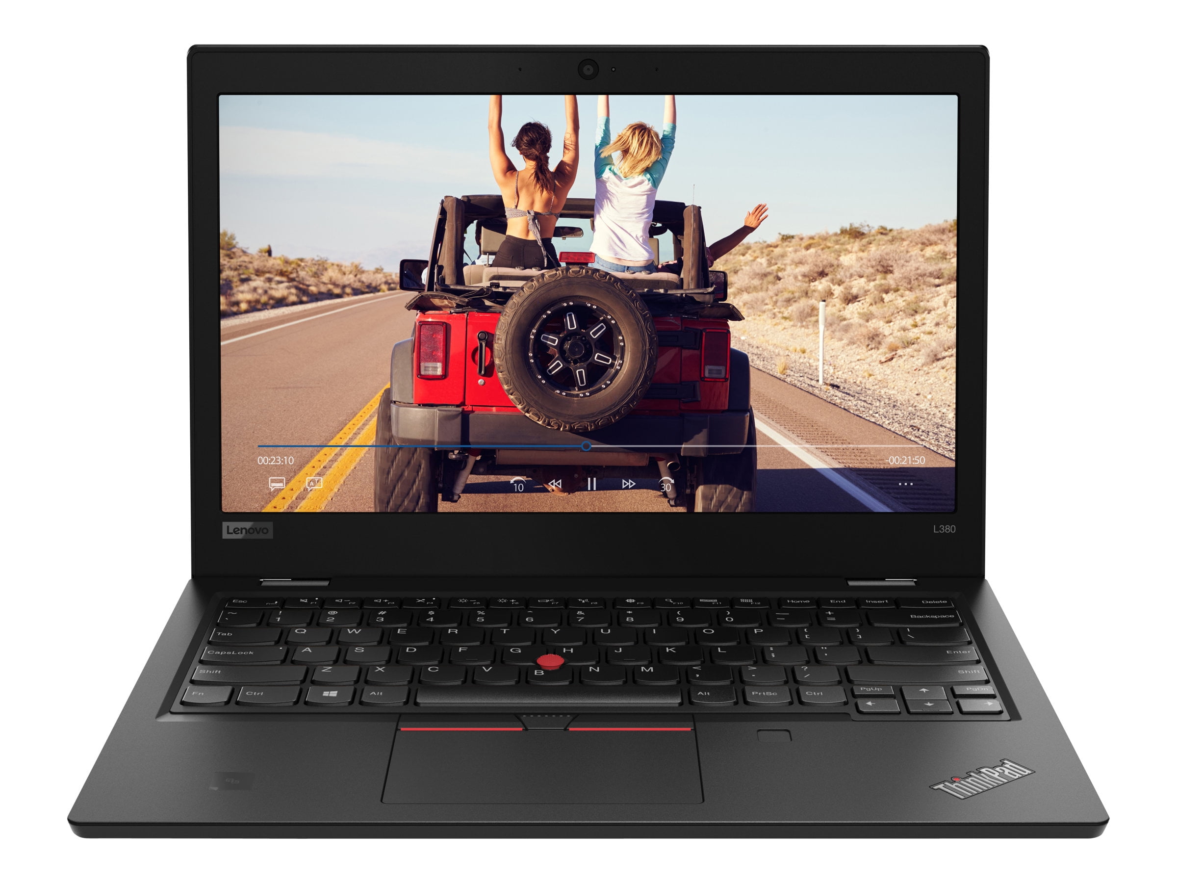 Lenovo ThinkPad L380 20M5 - Intel Core i5 - 8250U / up to 3.4 GHz - Win 10 Pro 64-bit - UHD Graphics 620 - 8 GB RAM - 256 GB SSD TCG Opal Encryption 2, NVMe - 13.3" IPS touchscreen 1920 x 1080 (Full HD) - Wi-Fi 5 - black - kbd: US