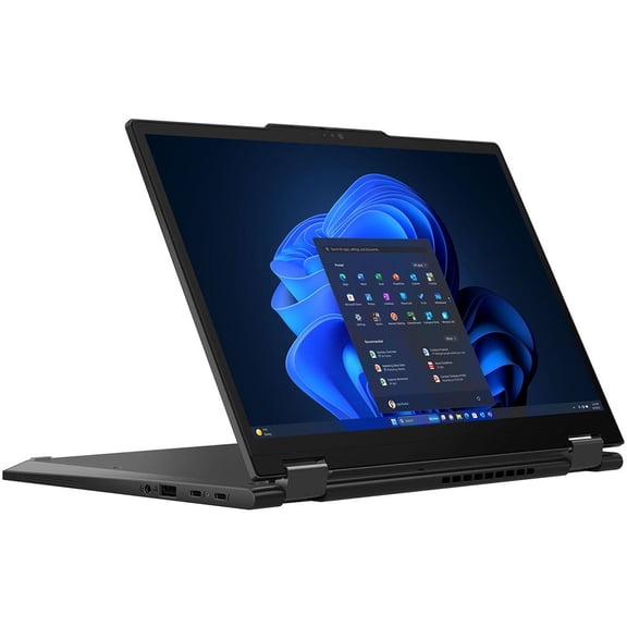 Lenovo ThinkPad X13 2-in-1 Gen 5 21LW - Flip design - Intel Core Ultra 5 - 125U / up to 4.3 GHz - Win 11 Pro - Intel Graphics - 16 GB RAM - 512 GB SSD TCG Opal Encryption 2, NVMe, Performance - 13.3" IPS touchscreen 1920 x 1200 - Wi-Fi 6E, Bluetooth - black - kbd: English