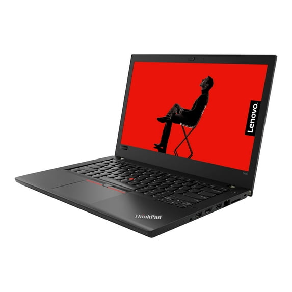 Lenovo ThinkPad 14" Full HD Laptop, Intel Core i5 i5-8250U, 8GB RAM, 256GB SSD, Windows 10 Pro, Black, 20L50067US