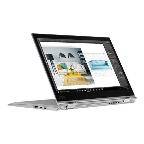Lenovo ThinkPad 14" Full HD Touchscreen 2-in-1 Laptop, Intel Core i7 i7-8650U, 8GB RAM, 256GB SSD, Windows 10 Pro, Silver, 20LF000LUS