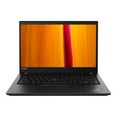 thumbnail image 1 of Lenovo ThinkPad T495 20NK - AMD Ryzen 3 Pro - 3300U / up to 3.5 GHz - Win 10 Pro 64-bit - AMD Radeon Vega 6 - 8 GB RAM - 128 GB SSD NVMe - 14" TN 1366 x 768 (HD) - Gigabit Ethernet - Wi-Fi 5 - black - kbd: US, 1 of 11