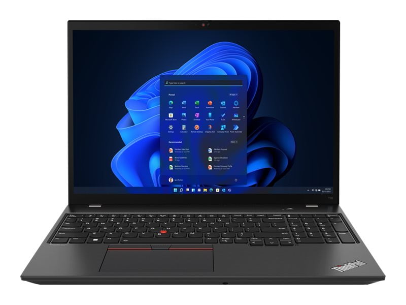 Lenovo ThinkPad 16" Laptop, AMD Ryzen 5 PRO 6650U, 256GB SSD, Windows 11 Pro, 21CH0004US