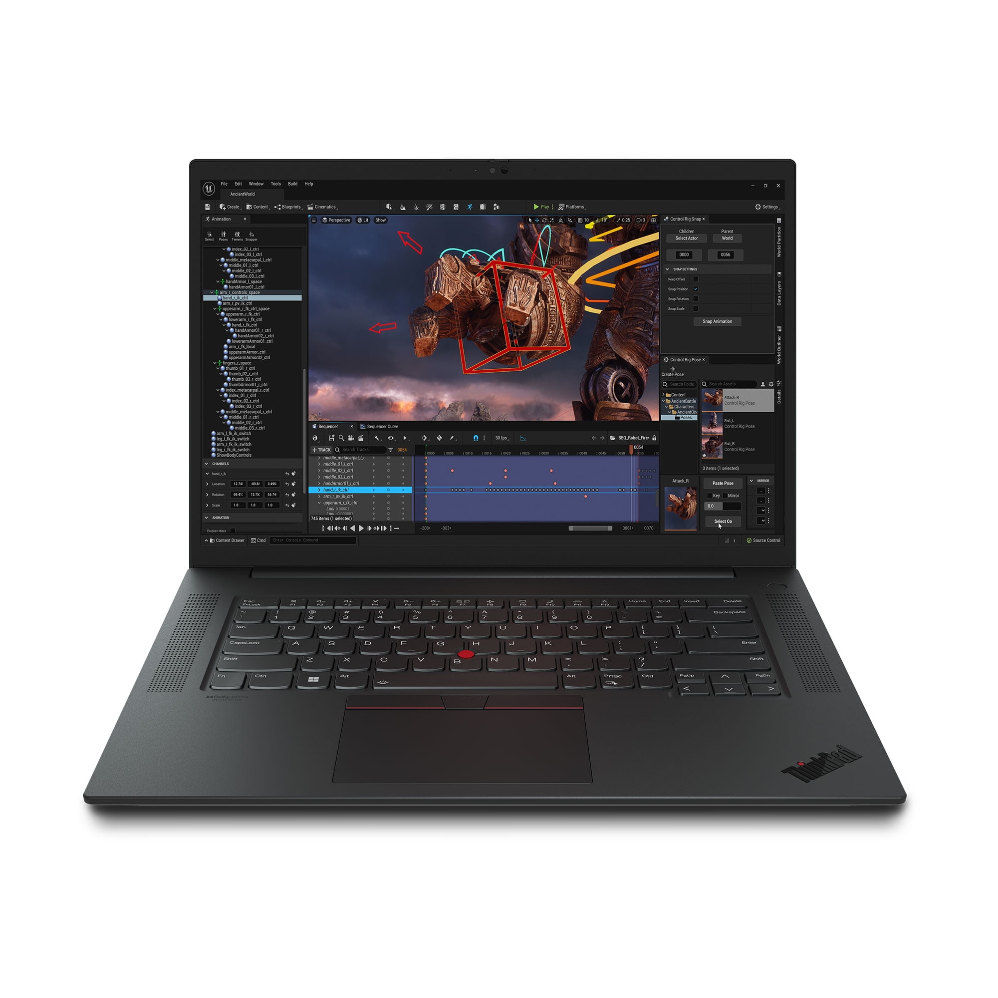 Lenovo ThinkPad 16" Touchscreen Laptop, Intel Core i7 i7-13700H, 16GB RAM, 512GB SSD, Windows 11 Pro, 21FV0026US