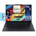 thumbnail image 1 of Lenovo ThinkPad Business Laptop 16.0in Touchscreen IPS WUXGA Display (Intel Ultra 5-225U, 16GB DDR5, 4TB PCIe SSD, Intel Graphics, Win 11 Pro) w/Microsoft 365 Personal , DKZ USB Port Expander, 1 of 7