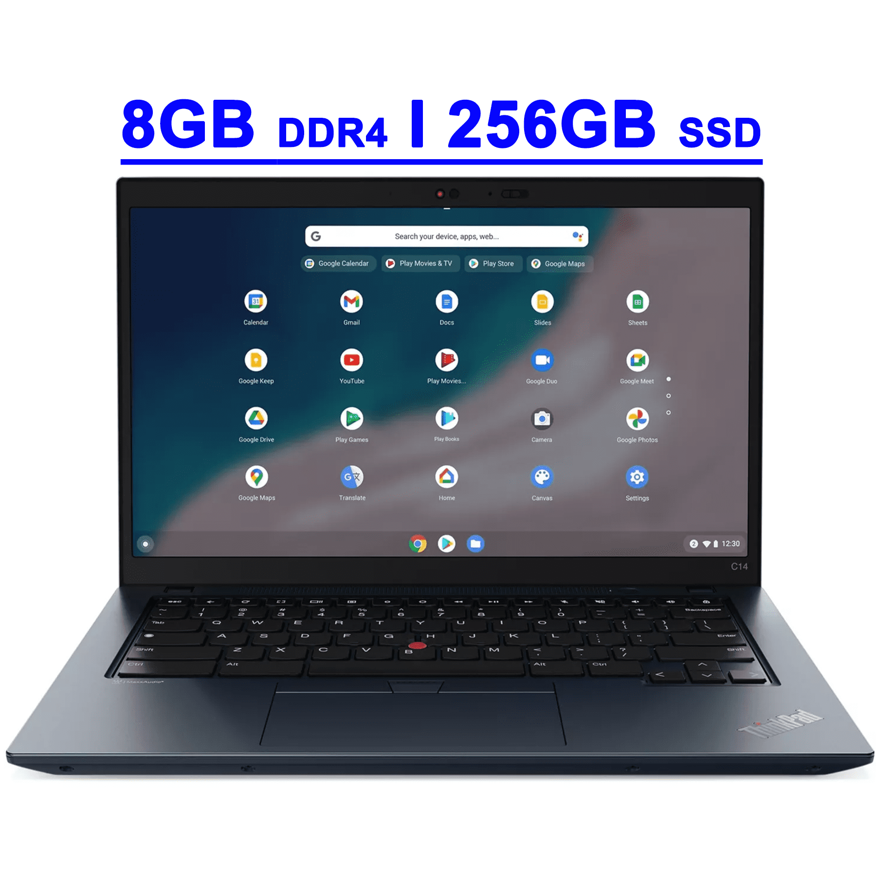 Best Portable Business Laptop Lenovo ThinkPad C14 Chromebook Premium Portable Business Laptop 14" FHD