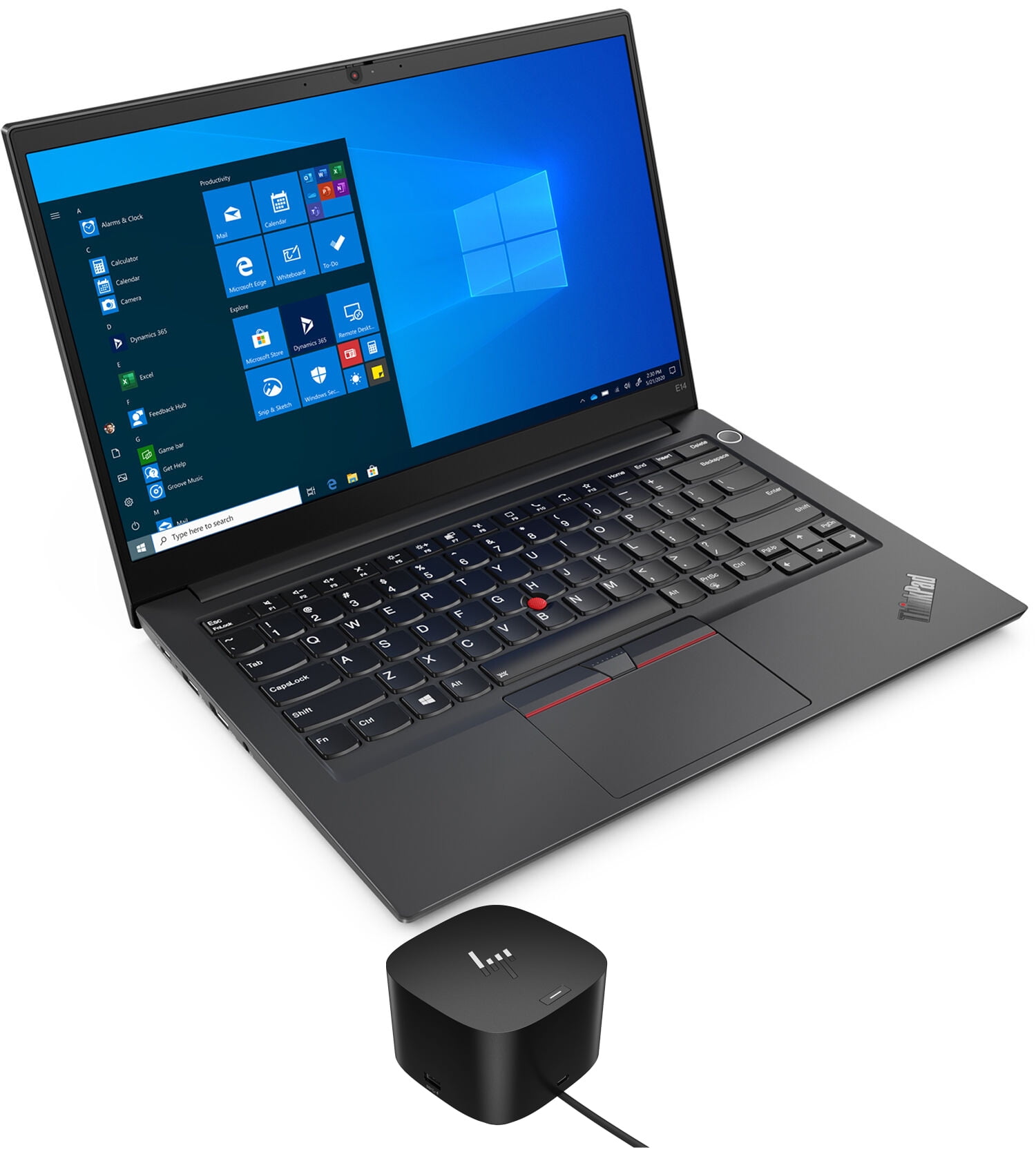 Lenovo ThinkPad E14 Gen 2 Home/Business Laptop (Intel i7-1165G7 4