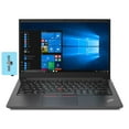 thumbnail image 1 of Lenovo ThinkPad E14 Gen 3 14.0in 60Hz FHD IPS Business Laptop (AMD Ryzen 7 5700U 8-Core, AMD Radeon, 16GB RAM, 256GB PCIe SSD, WiFi 6, USB 3.2, HDMI, Webcam, Win 11 Pro) w/Hub, 1 of 7