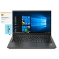 thumbnail image 1 of Lenovo ThinkPad E14 Gen 3 Home & Business Laptop (AMD Ryzen 7 5700U 8-Core, 14.0" 60Hz Full HD (1920x1080), AMD Radeon, 8GB RAM, 2TB PCIe SSD, Wifi, Win 11 Pro) with Microsoft 365 Personal , Hub, 1 of 7