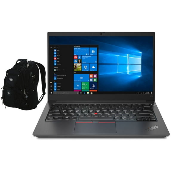 Lenovo ThinkPad E14 Gen 3 Home/Business Laptop (AMD Ryzen 7 5700U 8-Core, 14.0in 60Hz Full HD (1920x1080), AMD Radeon, 12GB RAM, 512GB PCIe SSD, Wifi, Win 11 Pro) with Travel/Work Backpack