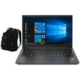 thumbnail image 1 of Lenovo ThinkPad E14 Gen 3 Home/Business Laptop (AMD Ryzen 7 5700U 8-Core, 14.0in 60Hz Full HD (1920x1080), AMD Radeon, 12GB RAM, Win 10 Pro) with Travel/Work Backpack, 1 of 7